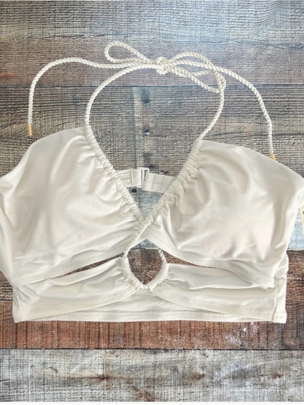 NWT Aerie White Bikini Set
